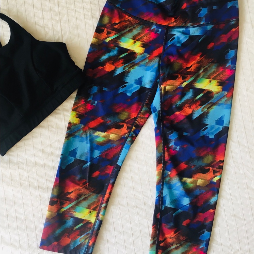 Athleta sonar crop leggings size xs